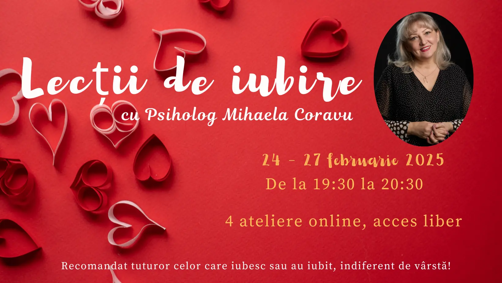 workshop lectii de iubire